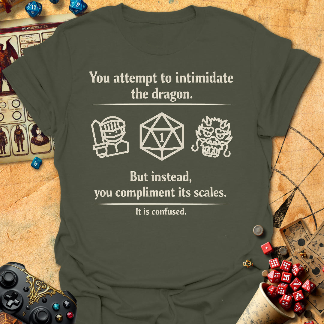 Intimidate Dragon fail Tee
