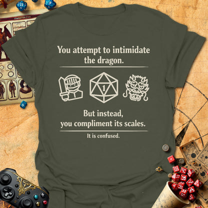Intimidate Dragon fail Tee