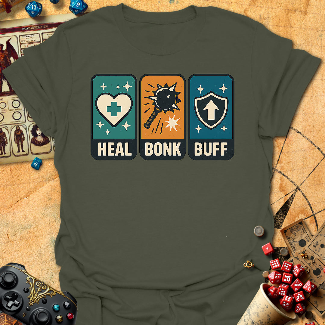 Heal Bonk Buff Tee