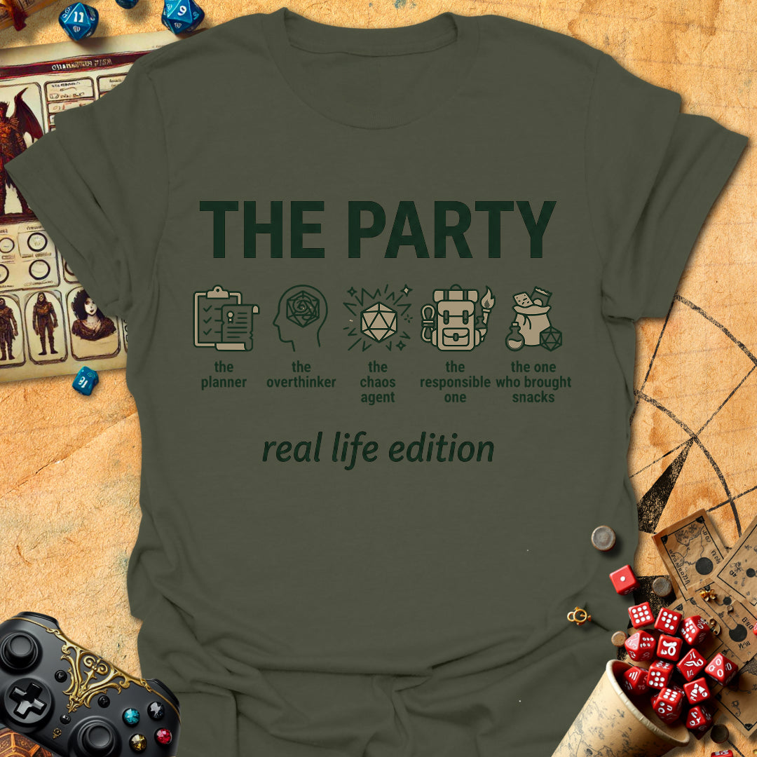 Party Real Life Edition Tee