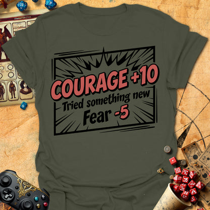 Courage +10 Tee