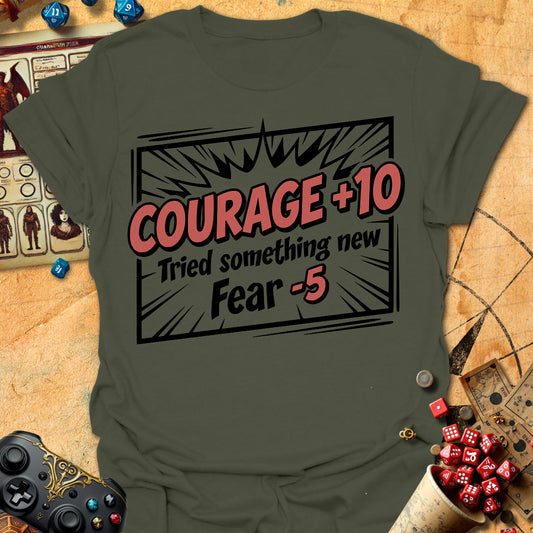 Courage +10 Tee