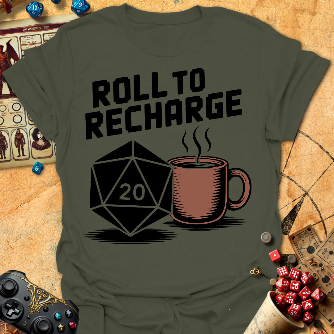Roll To Recharge Tee