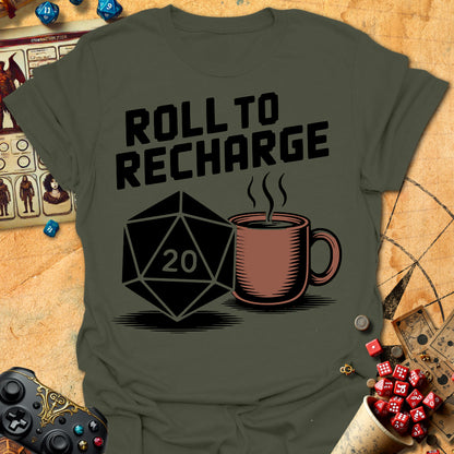 Roll To Recharge Tee