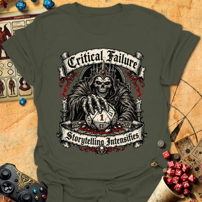 Storytelling Intensifies Tee