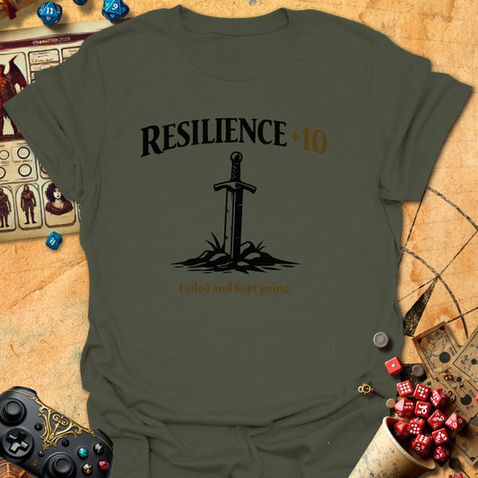 Resilience +10 Tee