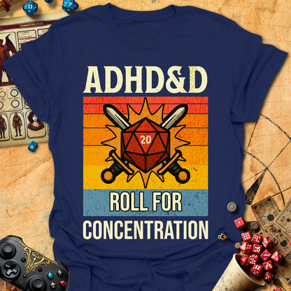 ADHD&D Sunset Tee