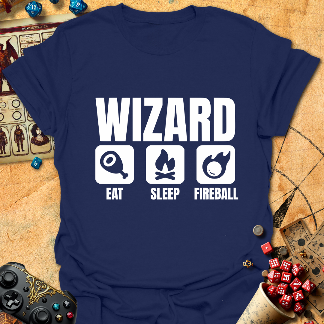 Eat Sleep Fireball Tee
