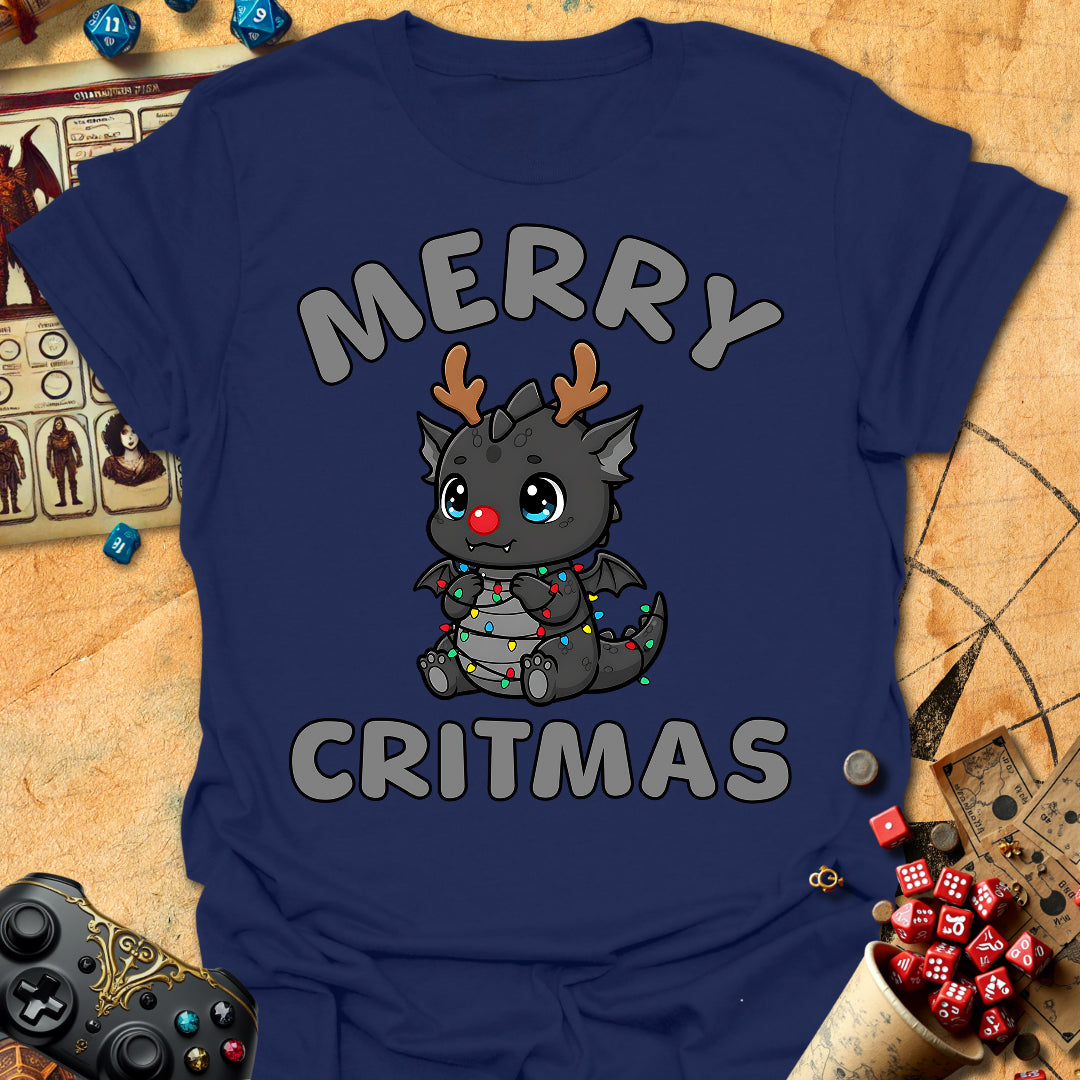 Merry Critmas Dragon Tee