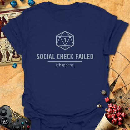 Social Check Fail Tee