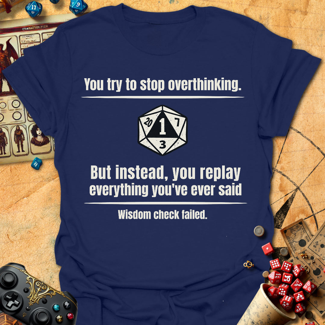 Overthinking Fail Tee