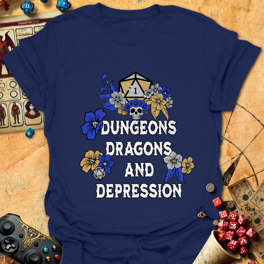 Dungeons Dragons Depression Tee