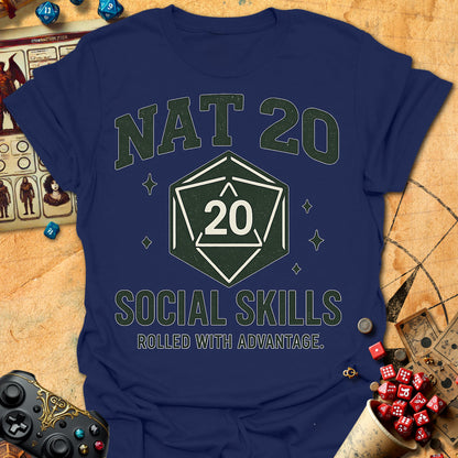 Nat 20 Social Tee