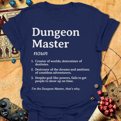 Dungeon Master Definition Tee