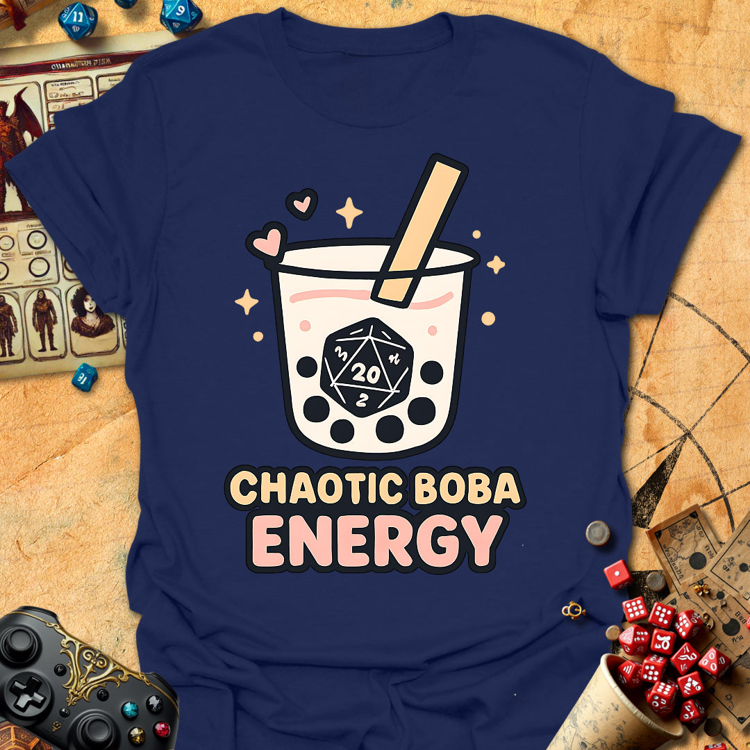 Chaotic Boba Energy Tee