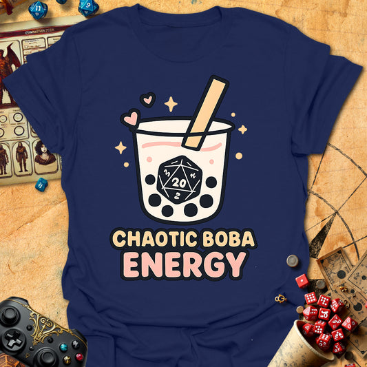 Chaotic Boba Energy Tee