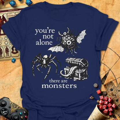 Not Alone Monsters Tee
