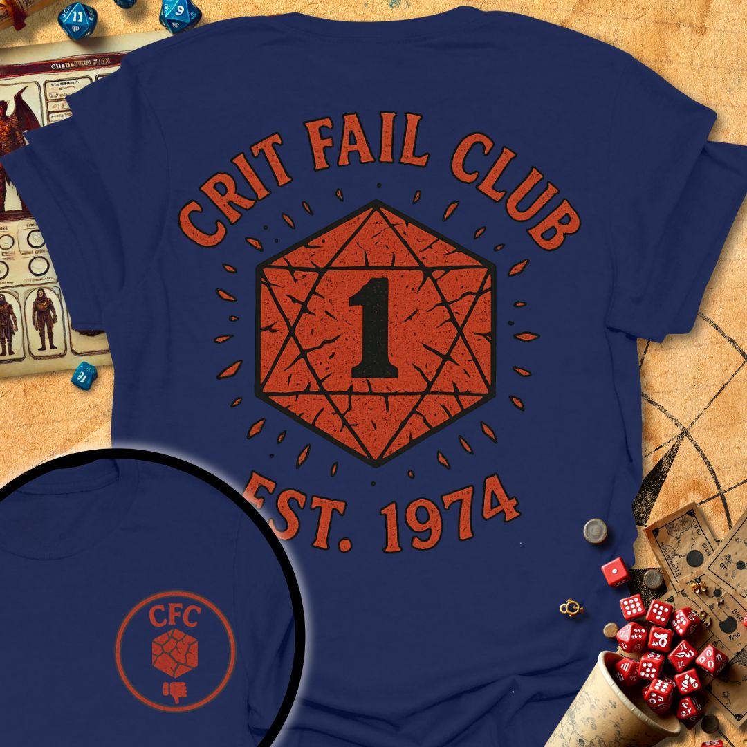 Crit Fail Club Tee