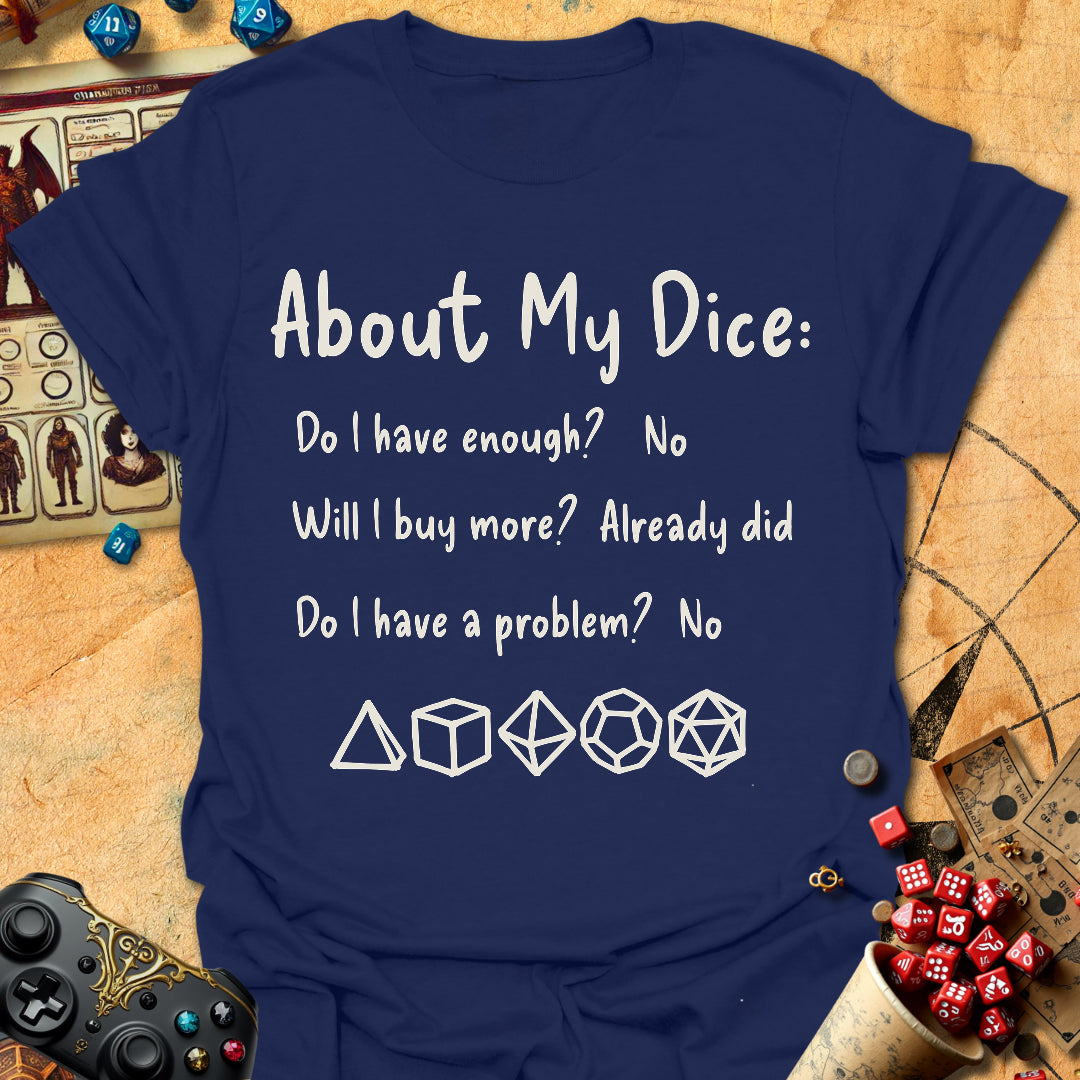 About My Dice Tee