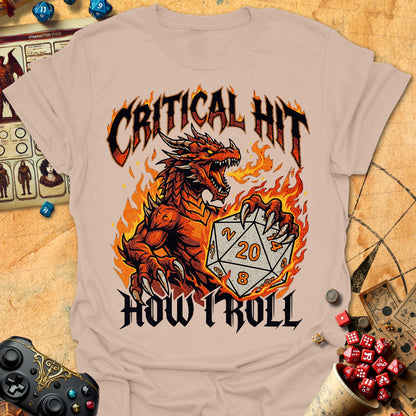 Critical Hit Dragon Tee