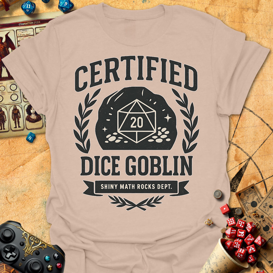 Certified Dice Goblin Tee