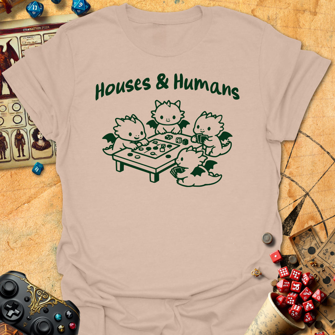 Cute Houses & Humans Tee