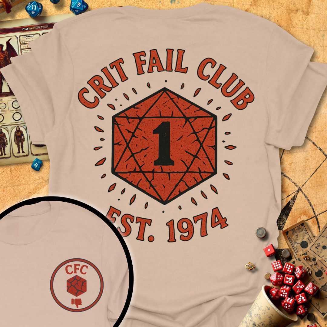 Crit Fail Club Tee