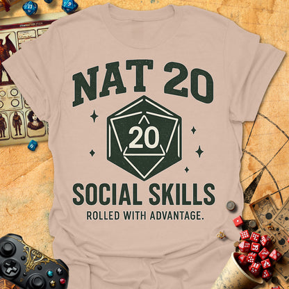Nat 20 Social Tee