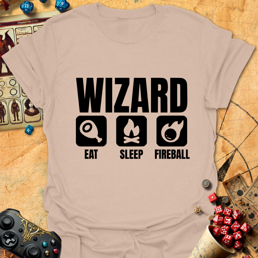 Eat Sleep Fireball Tee