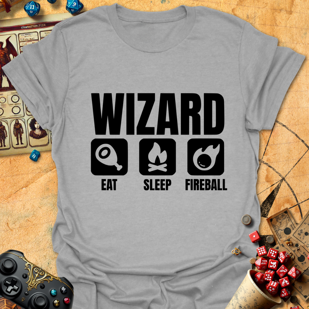 Eat Sleep Fireball Tee