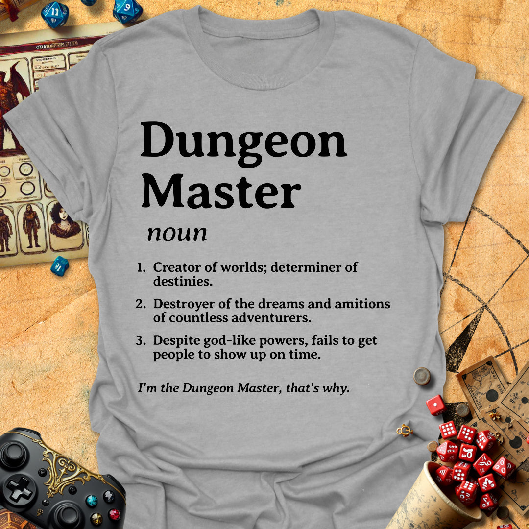 Dungeon Master Definition Tee
