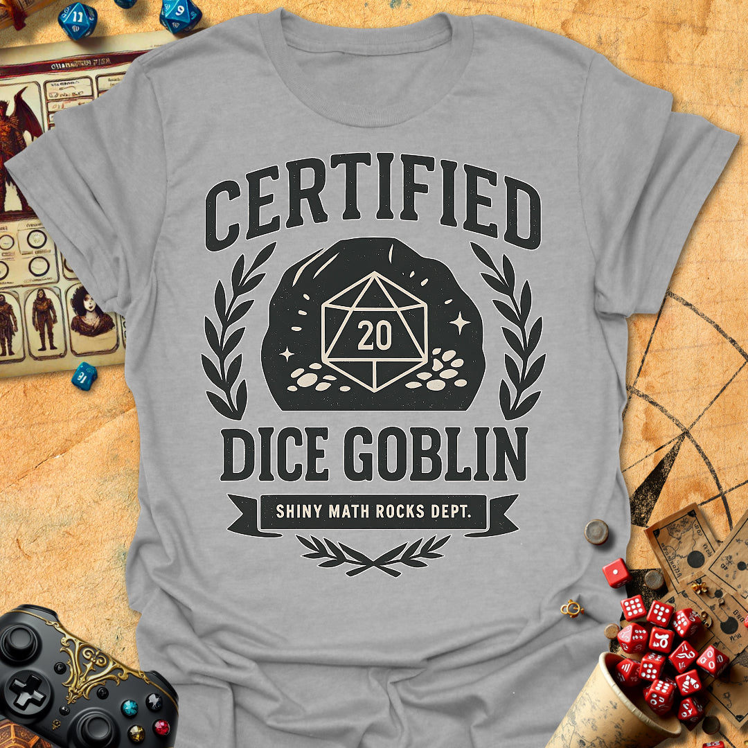 Certified Dice Goblin Tee