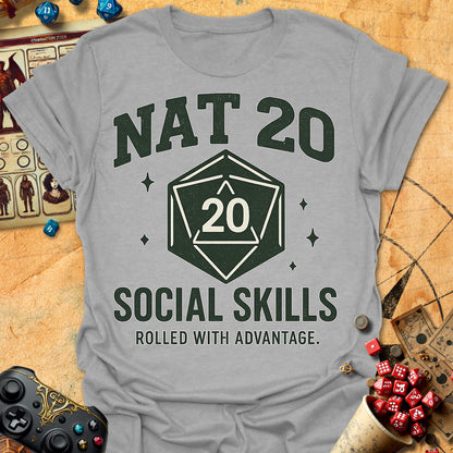 Nat 20 Social Tee