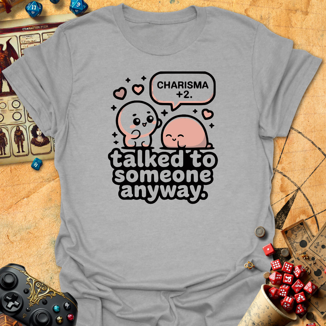 Charisma +2 Tee