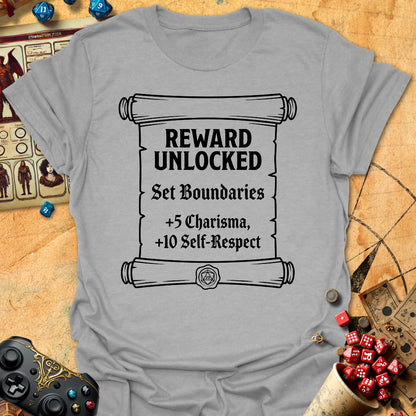 Reward Unlocked Scroll Tee