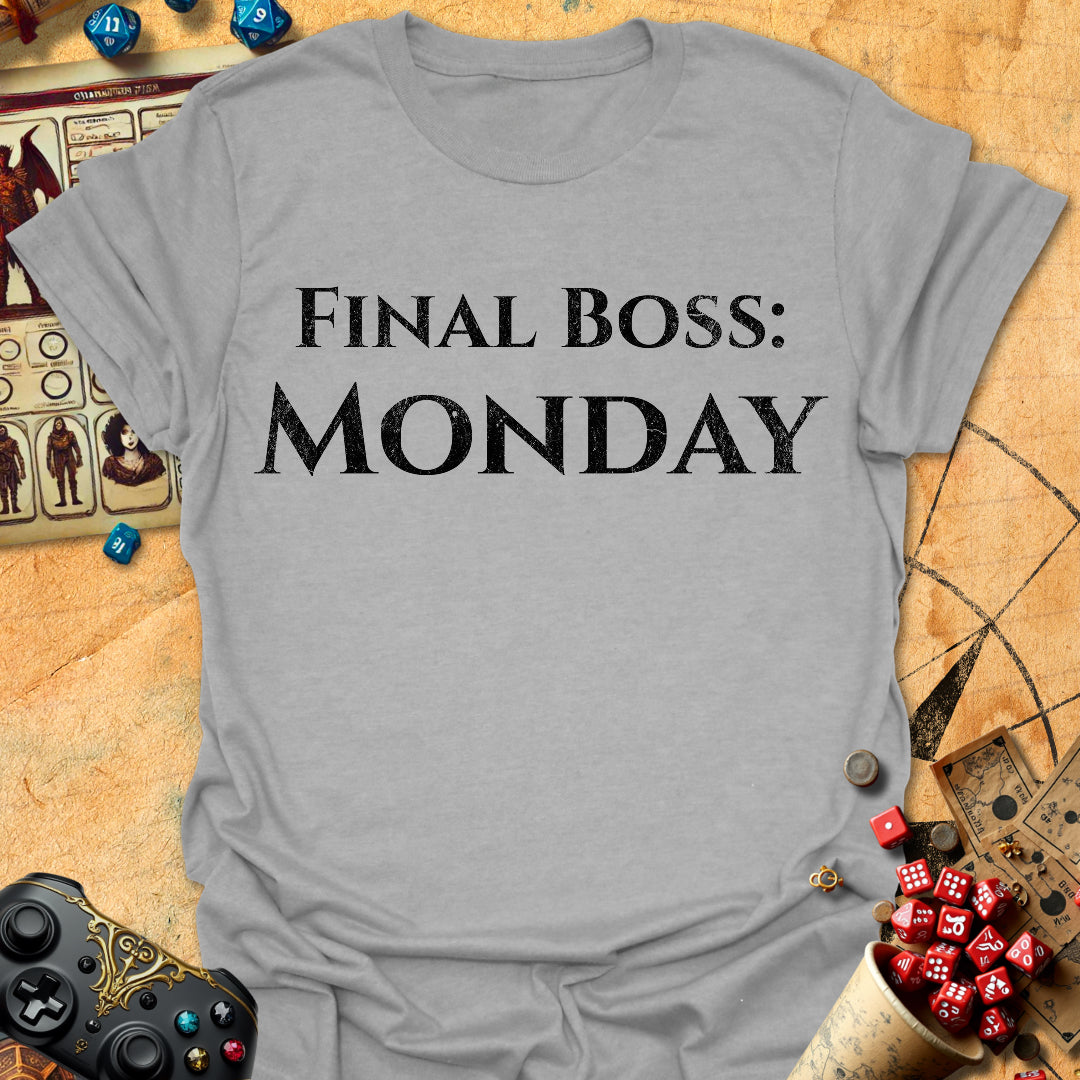 Final Boss Monday Tee