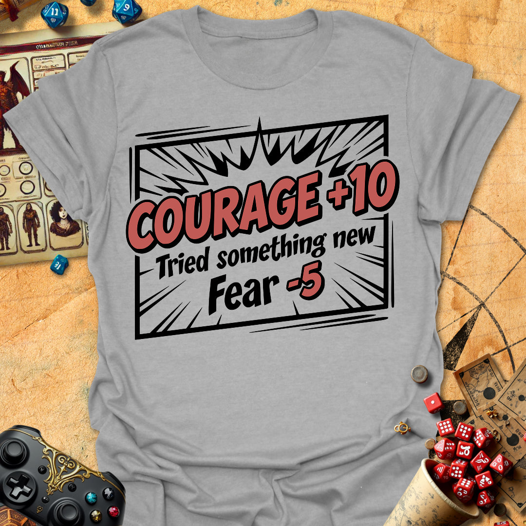 Courage +10 Tee