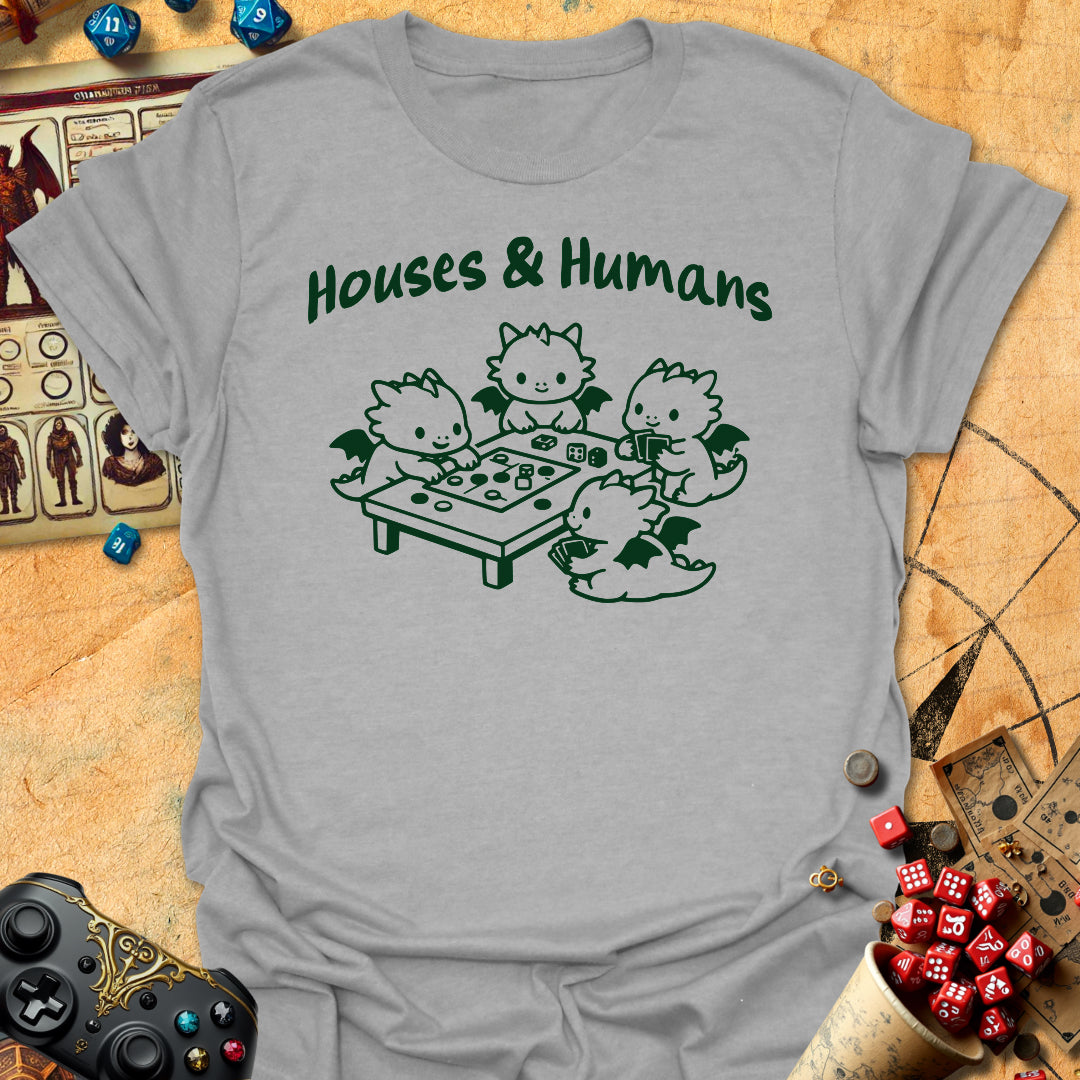 Cute Houses & Humans Tee