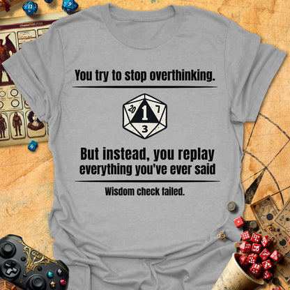 Overthinking Fail Tee