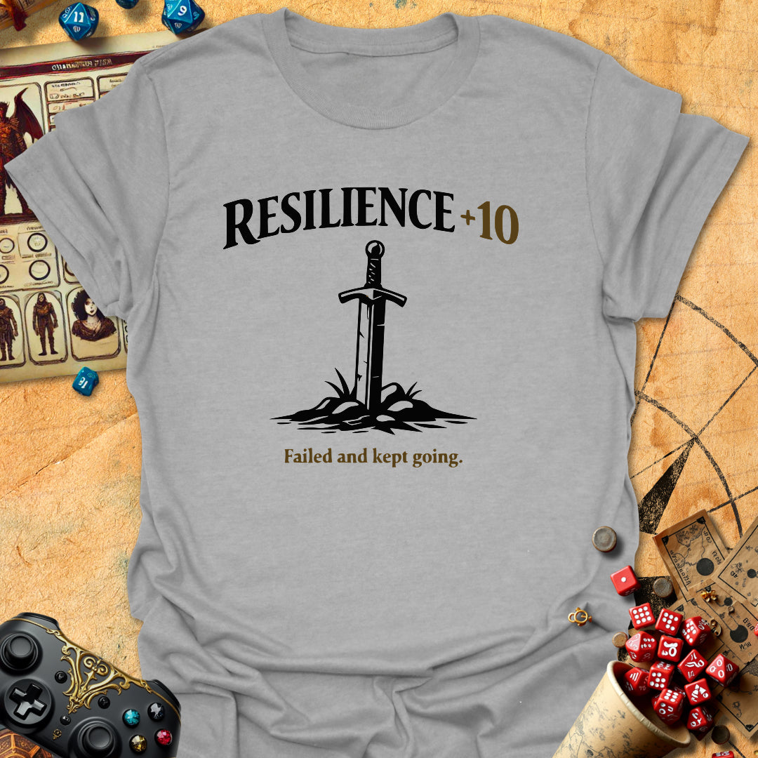 Resilience +10 Tee