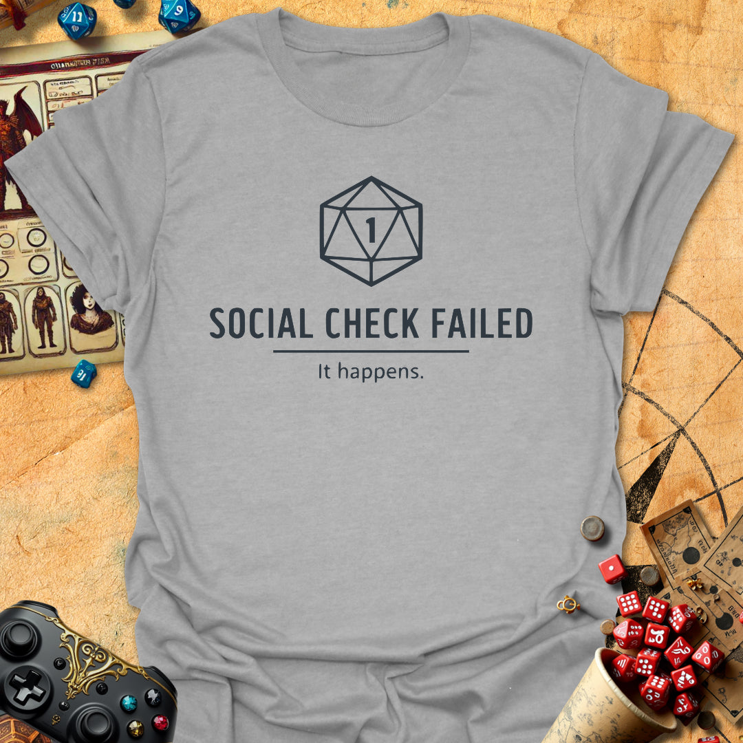 Social Check Fail Tee
