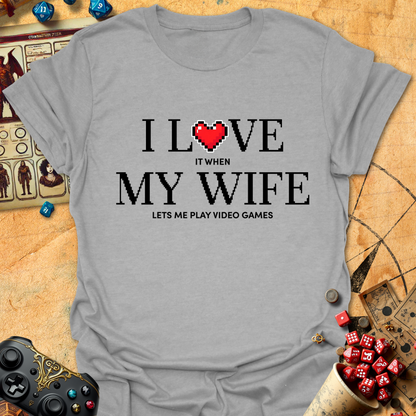 I love my wife Tee