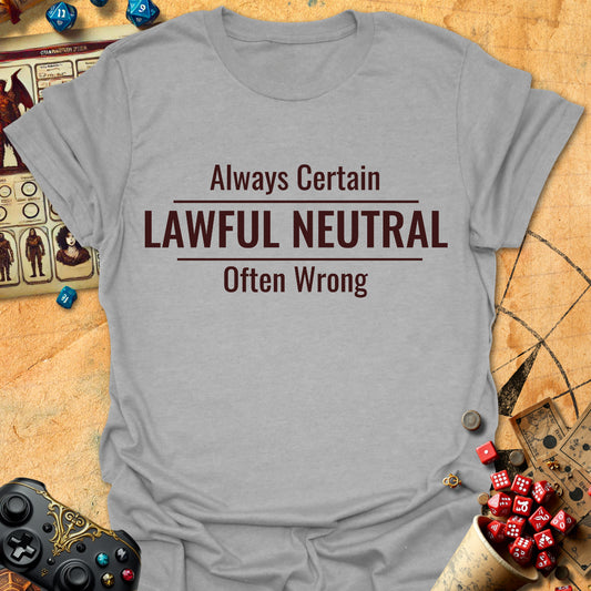 Lawful Neutral Tee