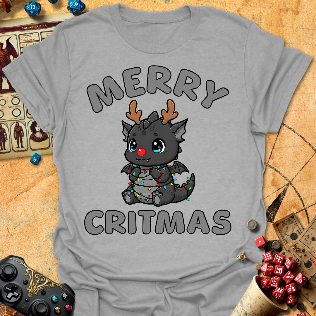 Merry Critmas Dragon Tee