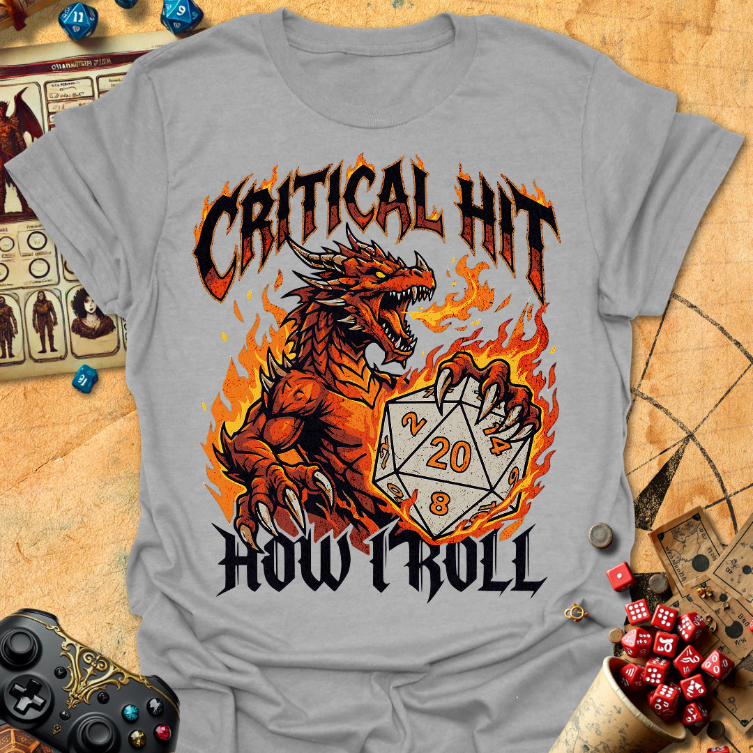 Critical Hit Dragon Tee