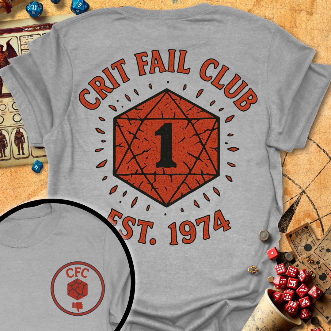 Crit Fail Club Tee