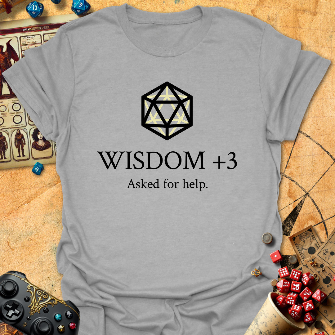 Wisdom +3 Tee