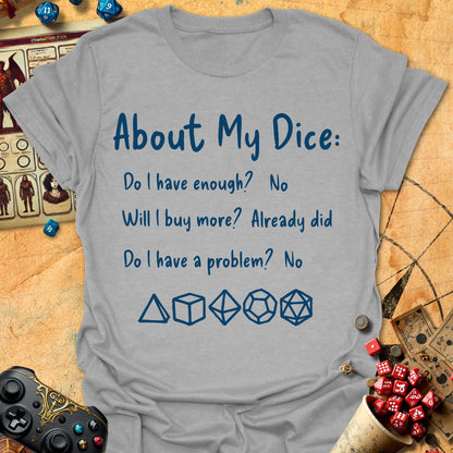 About My Dice Tee
