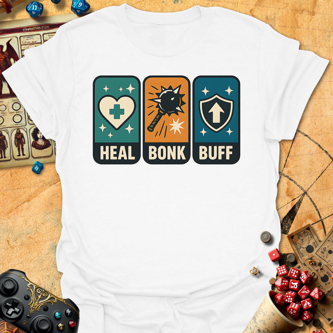 Heal Bonk Buff Tee