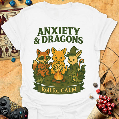 Anxiety & Dragons Tee